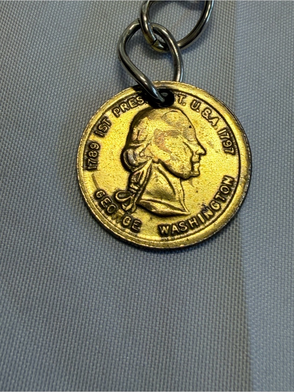 George Washington commemorative Vintage Necklace